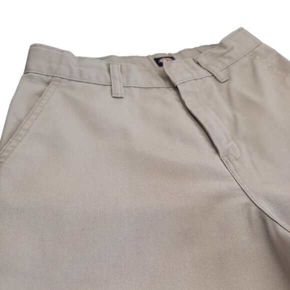 Dickies Men's Wide Leg Pants Size 14 Risen Tan Relaxed Fit - Picture 2 of 10